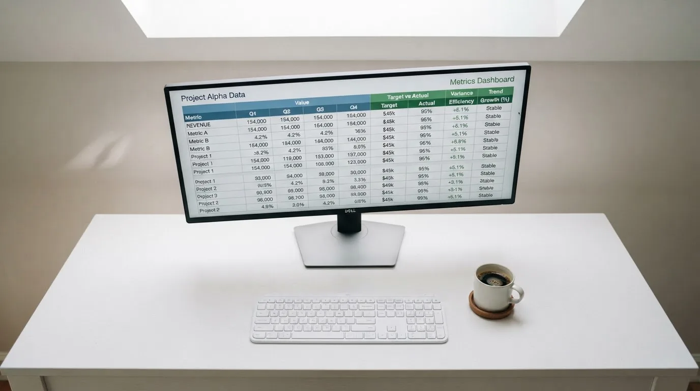 Srovnávací tabulka online casin na monitoru s vyznačenými sloupci pro licenci, vklad a výběr