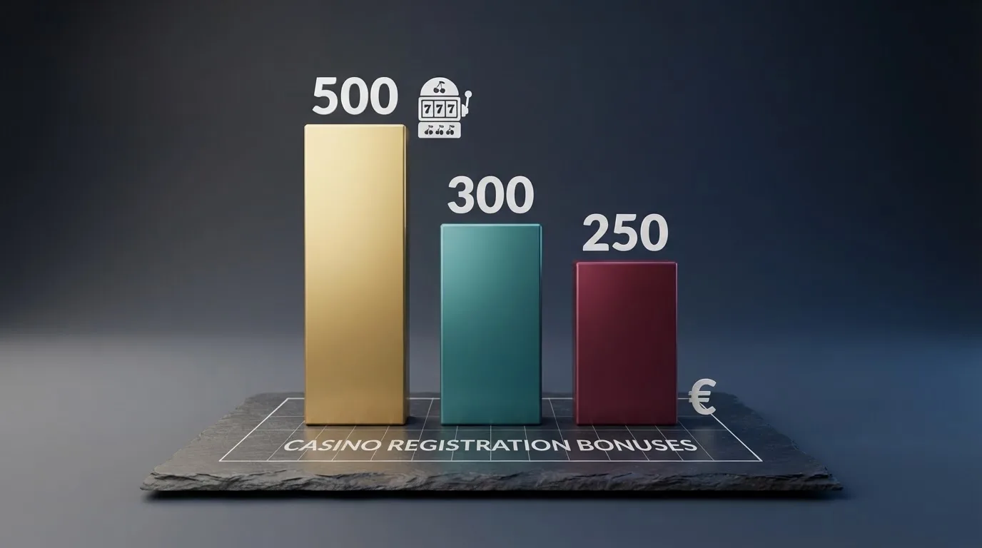 Srovnávací tabulka deseti českých online kasin s registračními bonusy bez vkladu